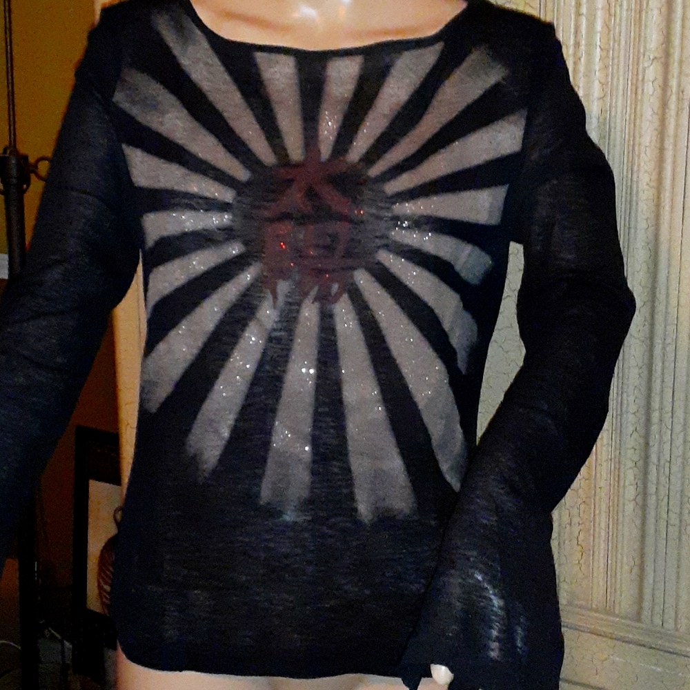 Light see through top